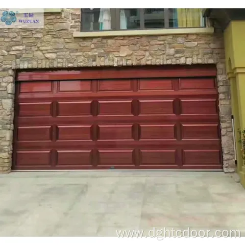 Auto Control Galvanized Steel Material Vertical Garage Door